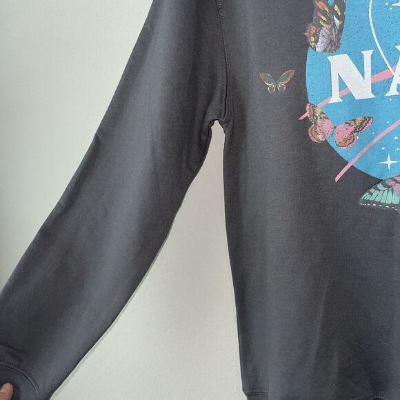 Fifth Sun Small NASA Butterflies Crew Neck Pulllover Sweater New - Picture 4 of 12